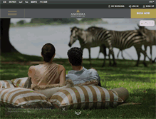 Tablet Screenshot of anantara.com