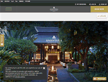 Tablet Screenshot of lawana-chaweng.anantara.com