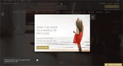 Desktop Screenshot of goldentriangle.anantara.com