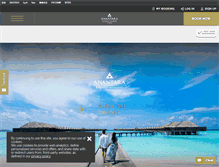 Tablet Screenshot of kihavah-maldives.anantara.com
